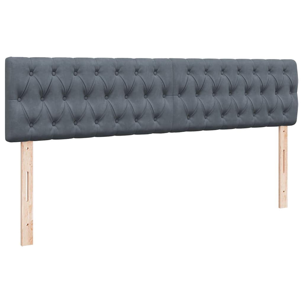 Struttura Letto Pouf con Materassi 180x200 cm Velluto | homemem39
