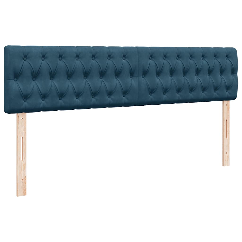 Struttura Letto Pouf con Materassi 200x200 cm Velluto