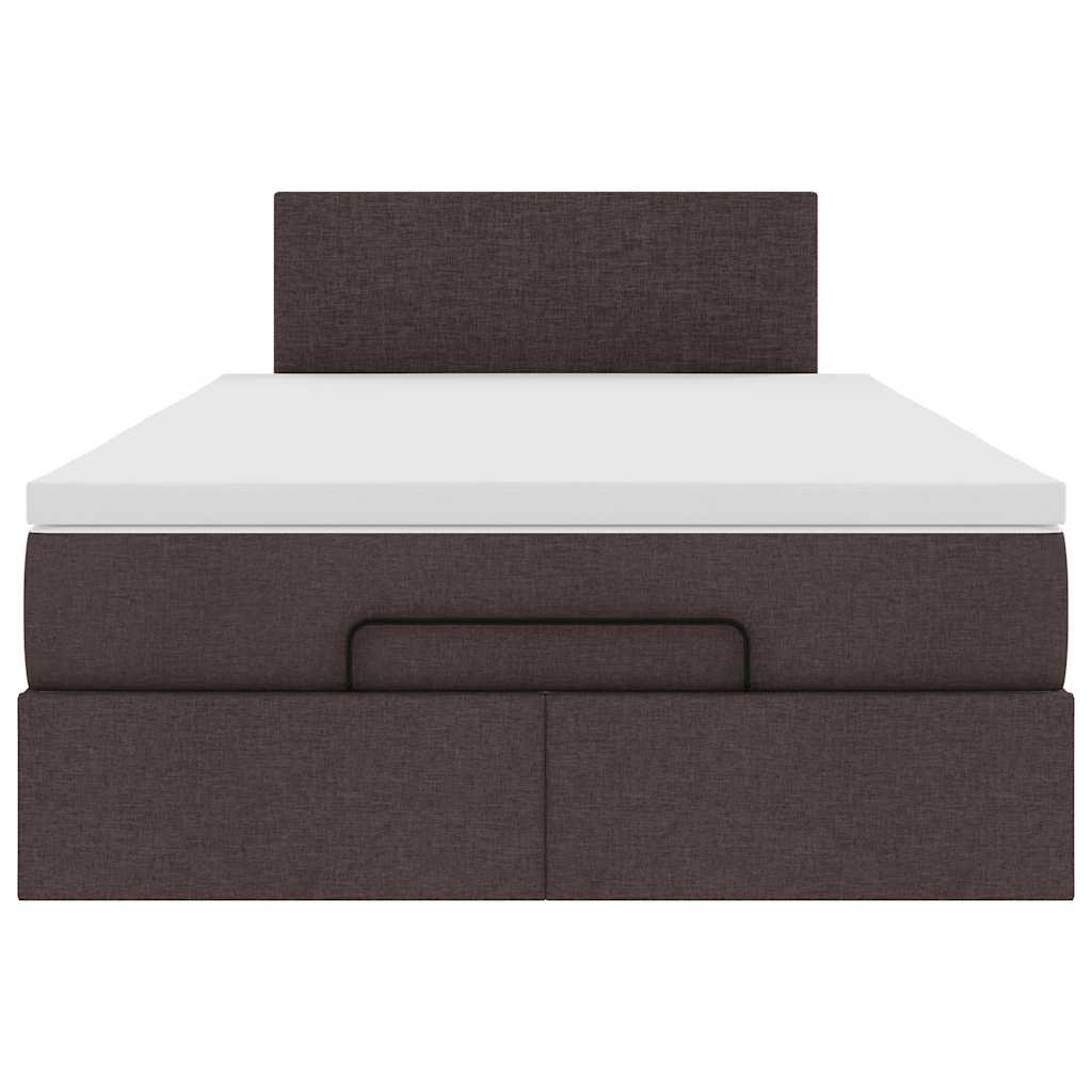 Struttura Letto Pouf con Materasso 80x200 cm in Tessuto