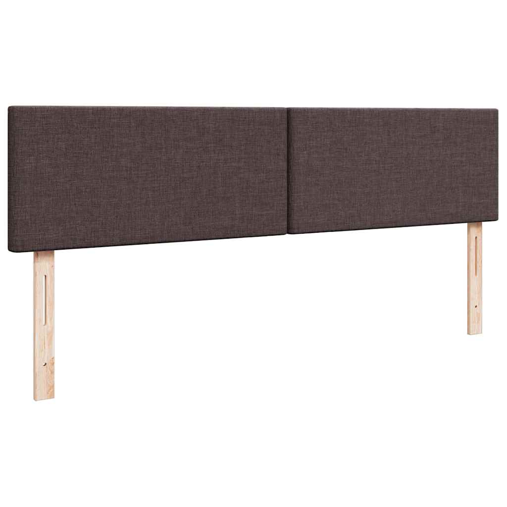 Struttura Letto Pouf con Materassi 200x200 cm in Tessuto