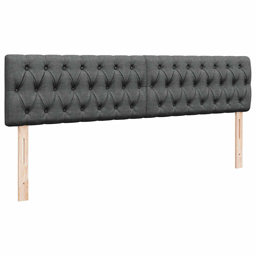 Struttura Letto Pouf con Materasso 160x200 cm in Tessuto | homemem39