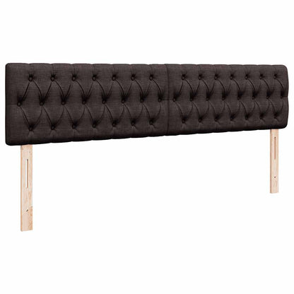 Struttura Letto Pouf con Materassi 200x200 cm in Tessuto