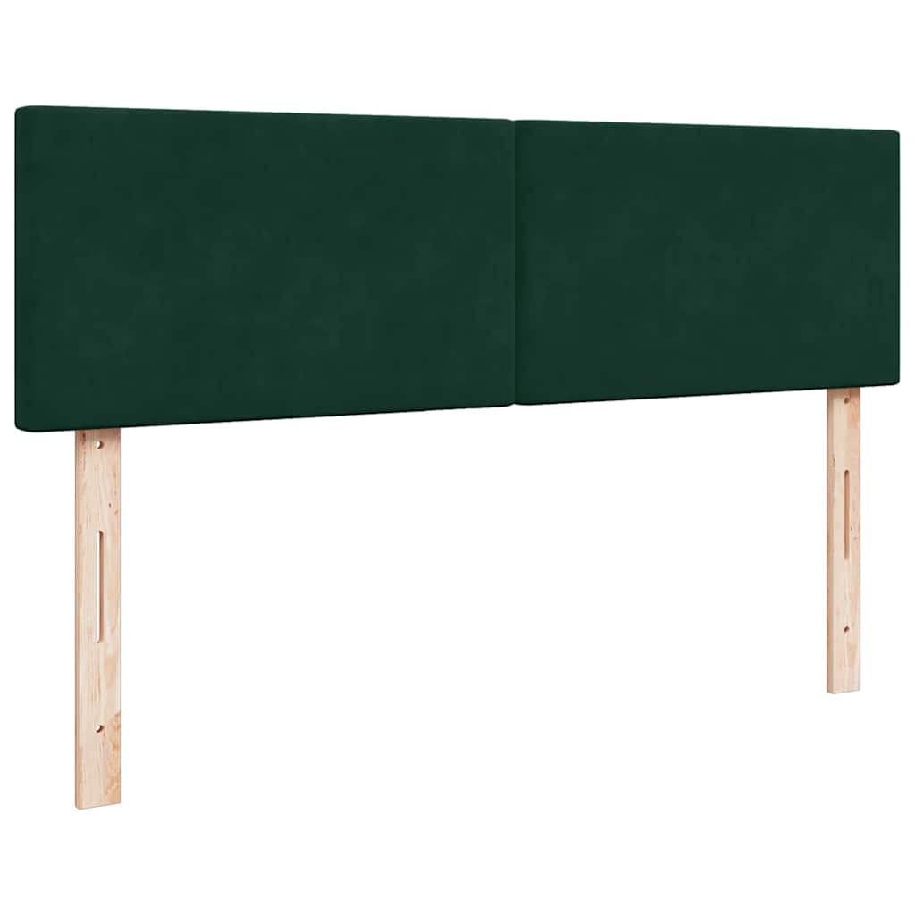 Struttura Letto Pouf con Materasso 140x190 cm in Velluto | homemem39