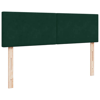 Struttura Letto Pouf con Materasso 140x190 cm in Velluto | homemem39