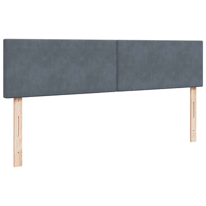 Struttura Letto Pouf con Materasso 160x200 cm in Velluto | homemem39