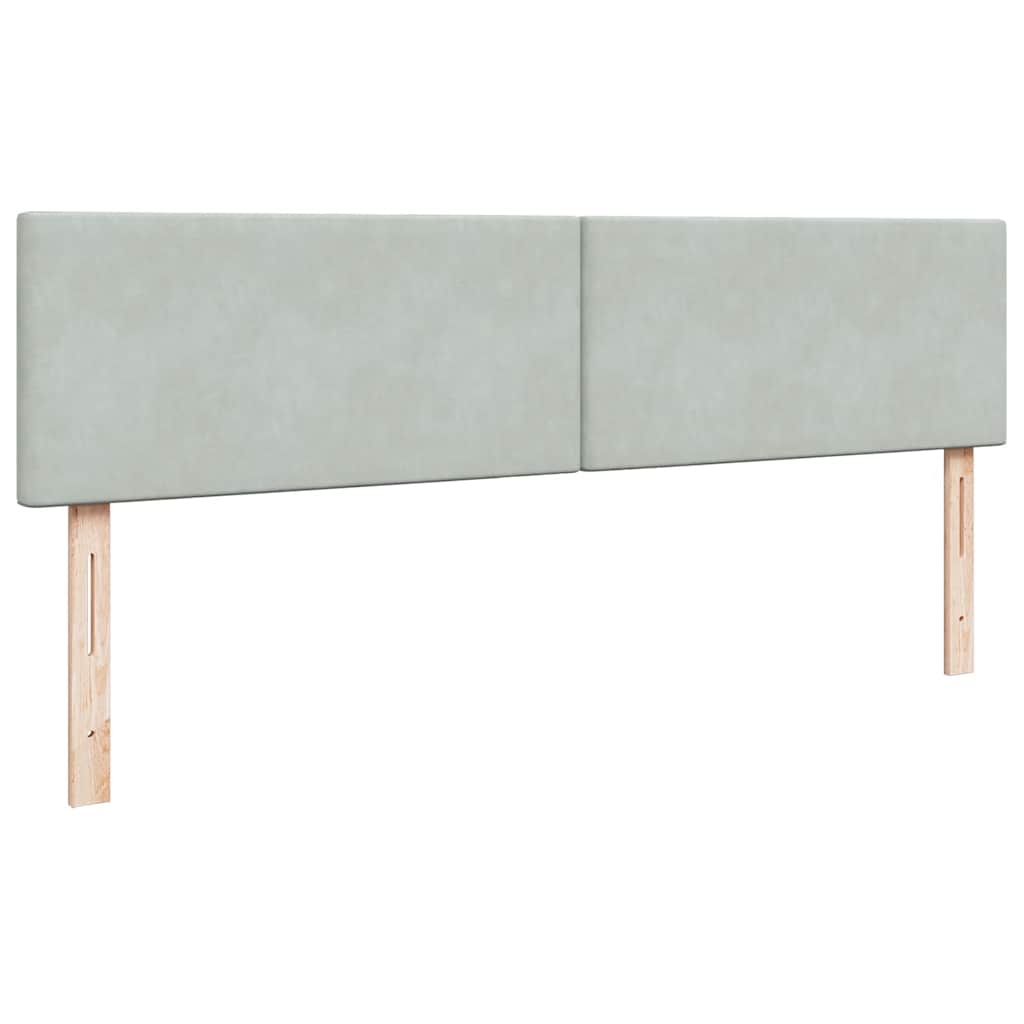 Struttura Letto Pouf con Materassi 200x200 cm Velluto | homemem39