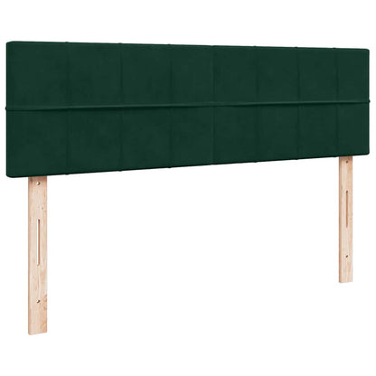 Struttura Letto Pouf con Materasso 140x190 cm in Velluto | homemem39