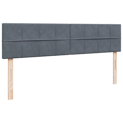 Struttura Letto Pouf con Materasso 180x200 cm in Velluto | homemem39