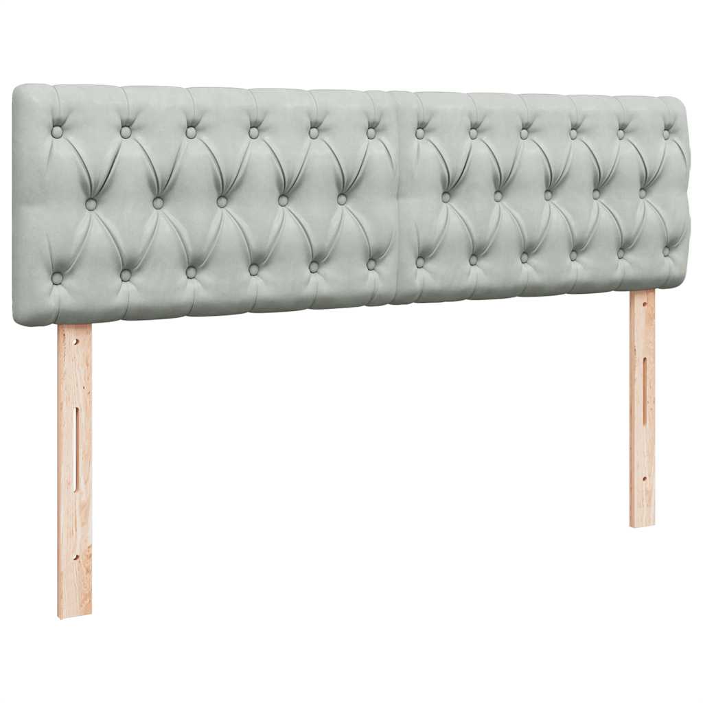 Struttura Letto Pouf con Materasso 140x190 cm Velluto | homemem39