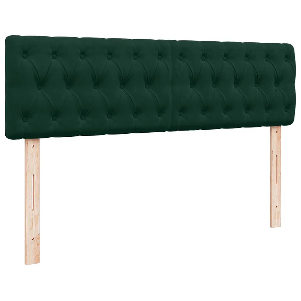 Struttura Letto Pouf con Materasso 140x190 cm in Velluto | homemem39