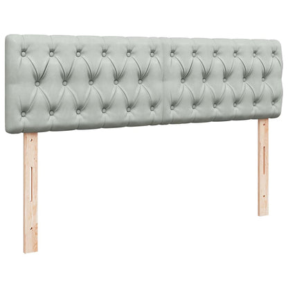 Struttura Letto Pouf con Materasso 140x200 cm in Velluto