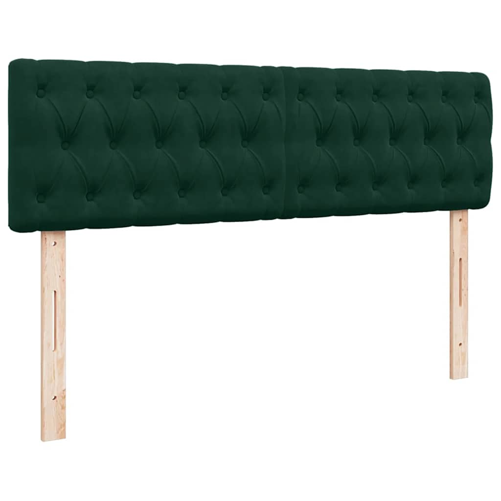 Struttura Letto Pouf con Materasso 140x200 cm in Velluto | homemem39