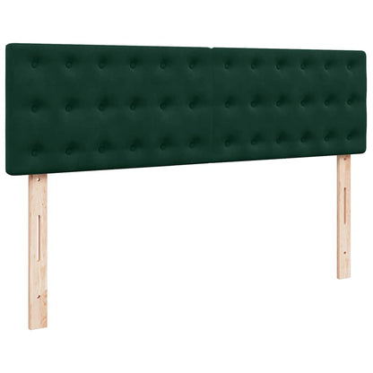Struttura Letto Pouf con Materasso 140x190 cm in Velluto | homemem39
