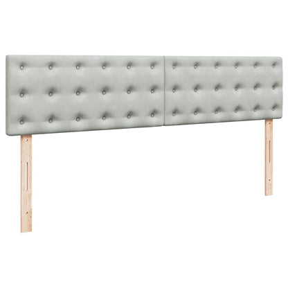 Struttura Letto Pouf con Materasso 180x200 cm in Velluto - homemem39