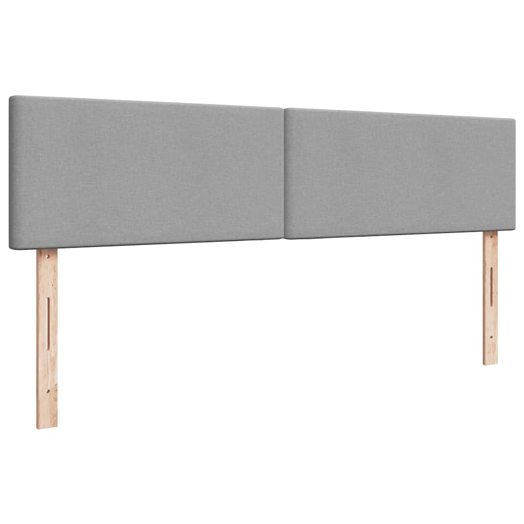 Struttura Letto Pouf con Materassi 160x200 cm in Tessuto