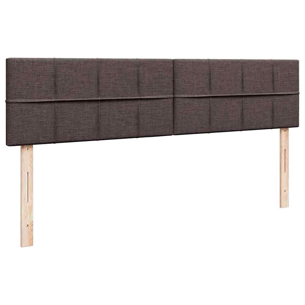 Struttura Letto Pouf con Materassi 180x200 cm in Tessuto
