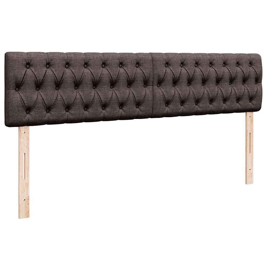 Struttura Letto Pouf con Materassi 180x200 cm in Tessuto