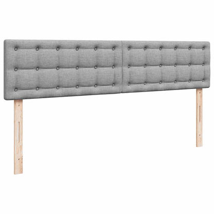 Struttura Letto Pouf con Materassi 160x200 cm in Tessuto | homemem39