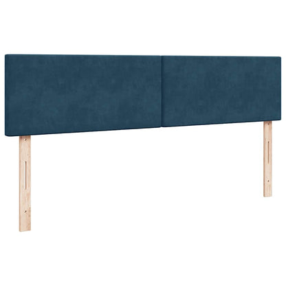 Struttura Letto Pouf con Materassi 160x200 cm Velluto | homemem39