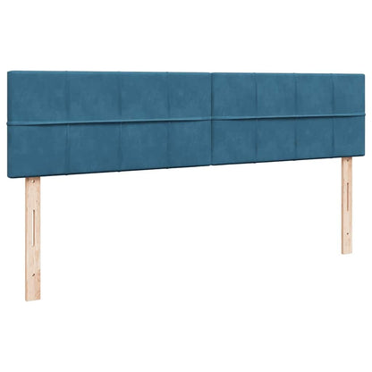 Struttura Letto Pouf con Materassi 180x200 cm Velluto - homemem39