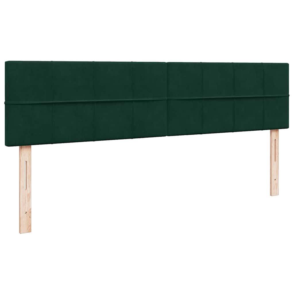 Struttura Letto Pouf con Materassi 200x200 cm Velluto