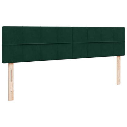 Struttura Letto Pouf con Materassi 200x200 cm Velluto