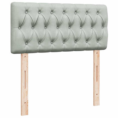 Struttura Letto Pouf con Materassi 180x200 cm Velluto