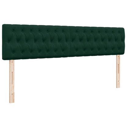 Struttura Letto Pouf con Materassi 180x200 cm Velluto