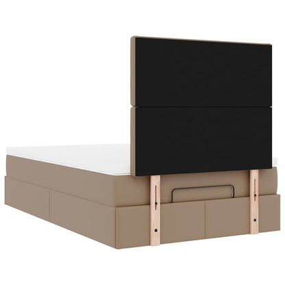 Struttura Letto Pouf con Materasso 120x190 cm Similpelle | homemem39