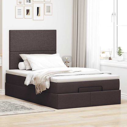 Struttura Letto Pouf con Materasso 80x200 cm in Tessuto | homemem39