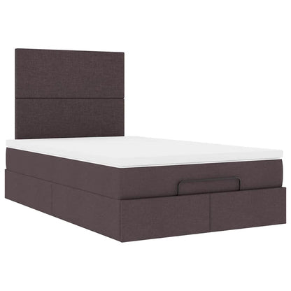 Struttura Letto Pouf con Materasso 80x200 cm in Tessuto | homemem39