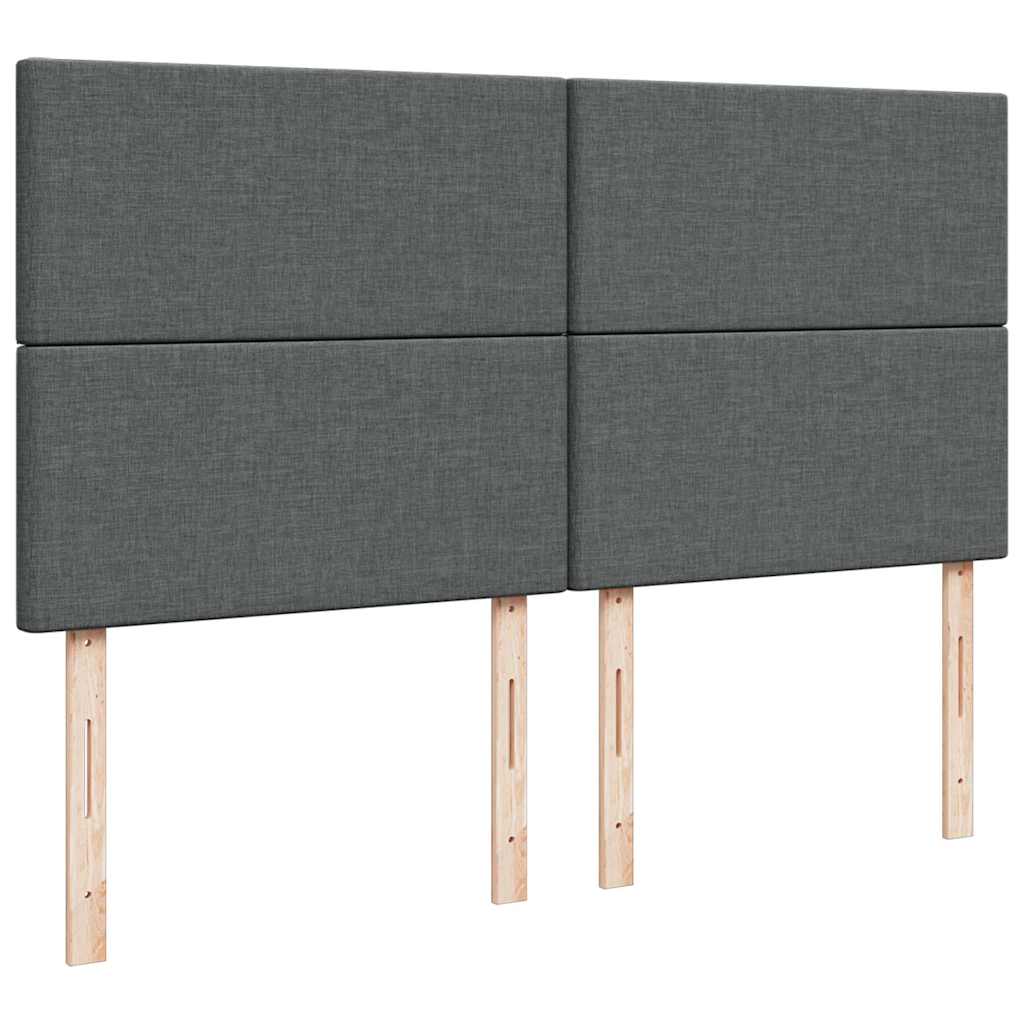 Struttura Letto Pouf con Materasso 180x200 cm in Tessuto - homemem39