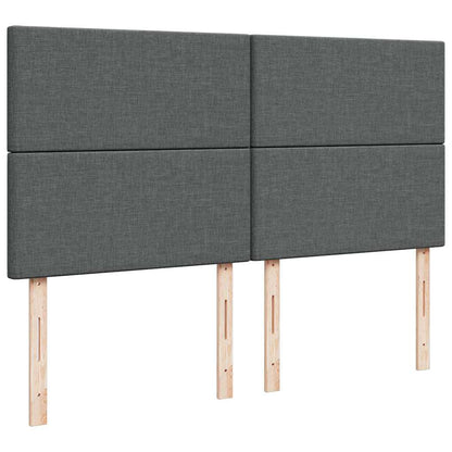 Struttura Letto Pouf con Materasso 180x200 cm in Tessuto - homemem39