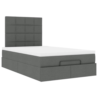 Struttura Letto Pouf con Materasso 80x200 cm in Tessuto | homemem39
