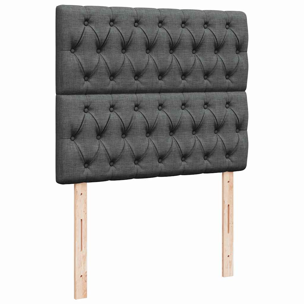 Struttura Letto Pouf con Materasso 80x200 cm in Tessuto | homemem39
