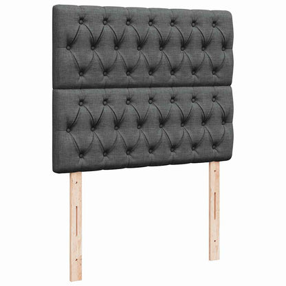 Struttura Letto Pouf con Materasso 80x200 cm in Tessuto | homemem39