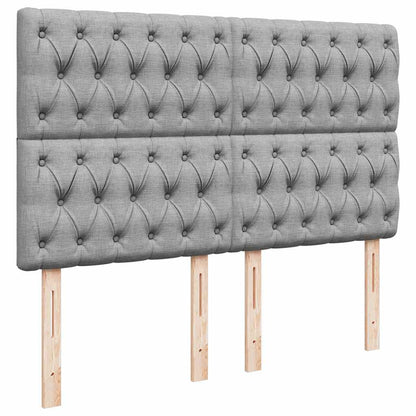 Struttura Letto Pouf con Materasso 140x200 cm in Tessuto | homemem39