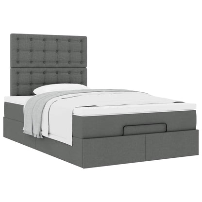 Struttura Letto Pouf con Materasso 80x200 cm in Tessuto | homemem39