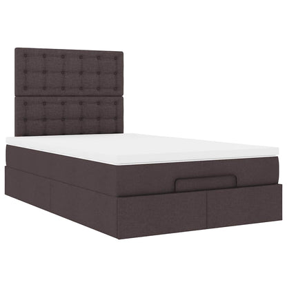Struttura Letto Pouf con Materasso 80x200 cm in Tessuto | homemem39
