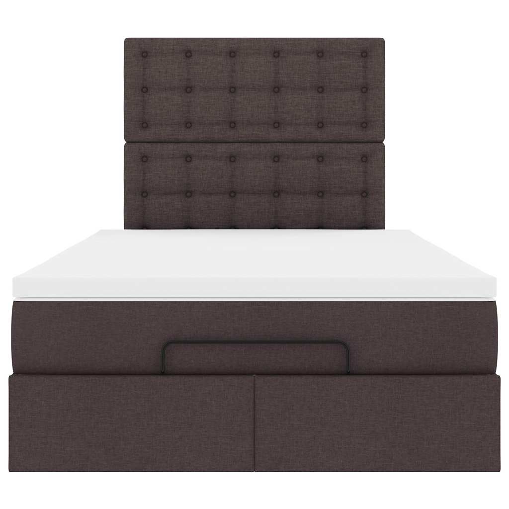 Struttura Letto Pouf con Materasso 80x200 cm in Tessuto | homemem39