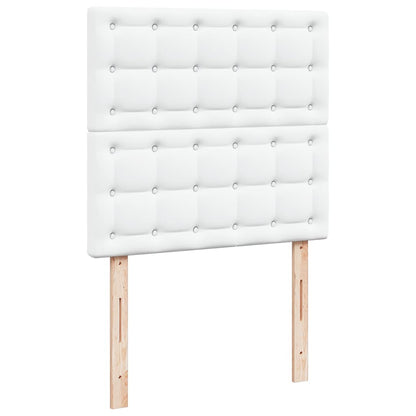 Struttura Letto Pouf con Materassi 180x200 cm Similpelle