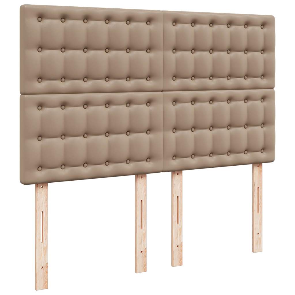 Struttura Letto Pouf con Materasso 140x190 cm Similpelle | homemem39