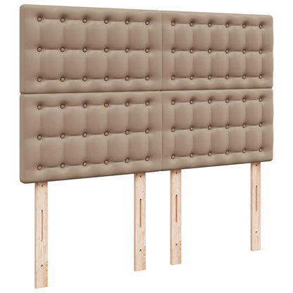 Struttura Letto Pouf con Materasso 140x200 cm Similpelle | homemem39