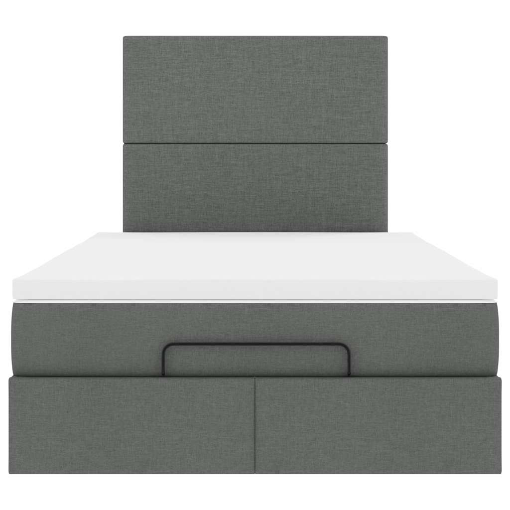 Struttura Letto Pouf con Materasso 80x200 cm in Tessuto | homemem39