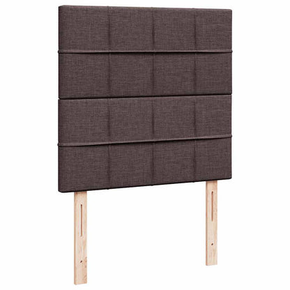 Struttura Letto Pouf con Materasso 100x200 cm in Tessuto - homemem39