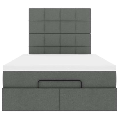 Struttura Letto Pouf con Materasso 80x200 cm in Tessuto | homemem39