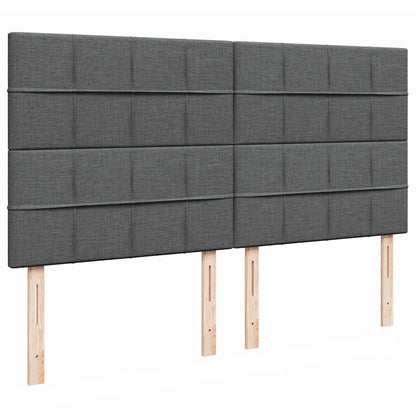 Struttura Letto Pouf con Materasso 160x200 cm in Tessuto