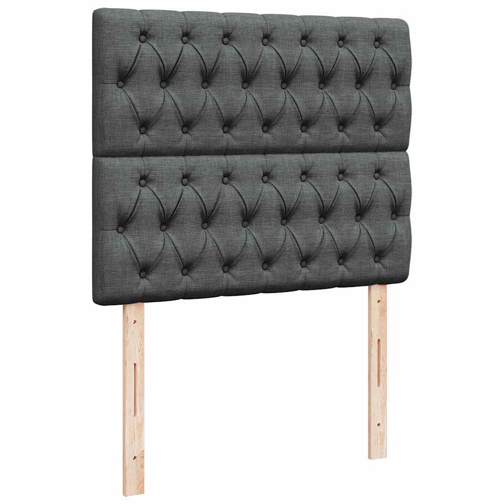 Struttura Letto Pouf con Materasso 80x200 cm in Tessuto | homemem39