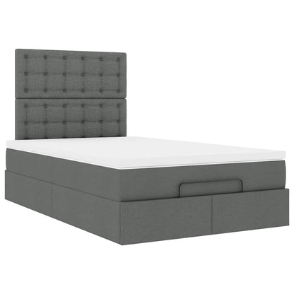Struttura Letto Pouf con Materasso 80x200 cm in Tessuto | homemem39