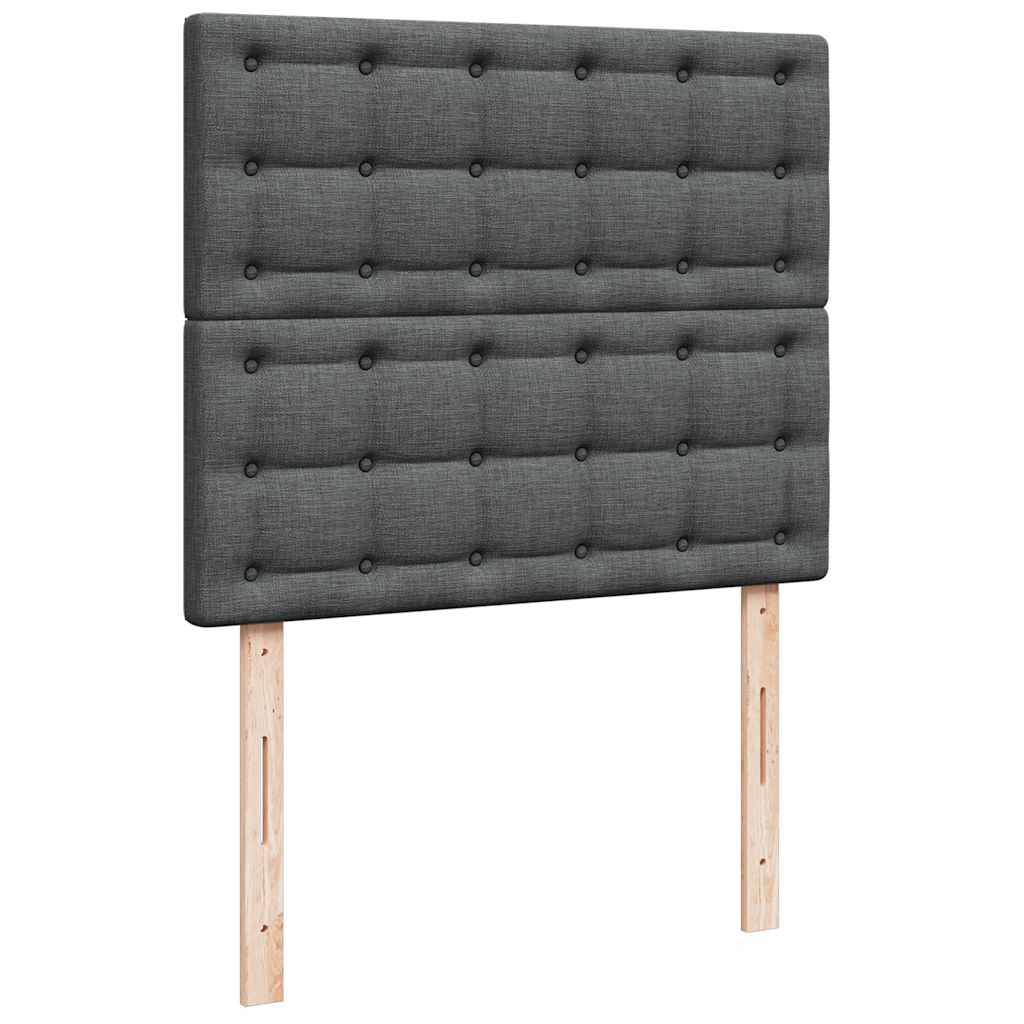 Struttura Letto Pouf con Materasso 80x200 cm in Tessuto | homemem39